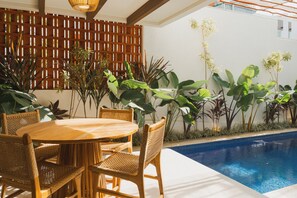 Design Villa, 2 Bedrooms, Private Pool | Dining room - Uma Avaya Villas Canggu (Canggu)