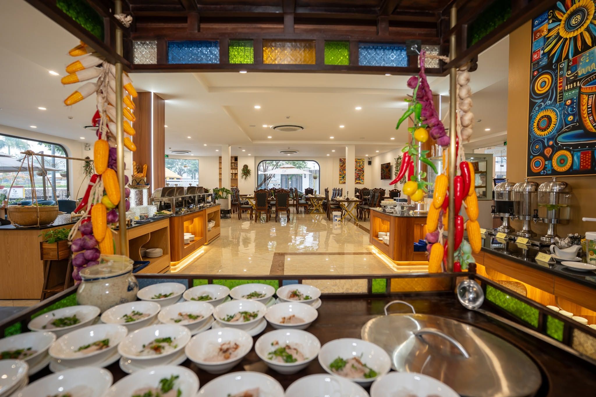 Breakfast buffet