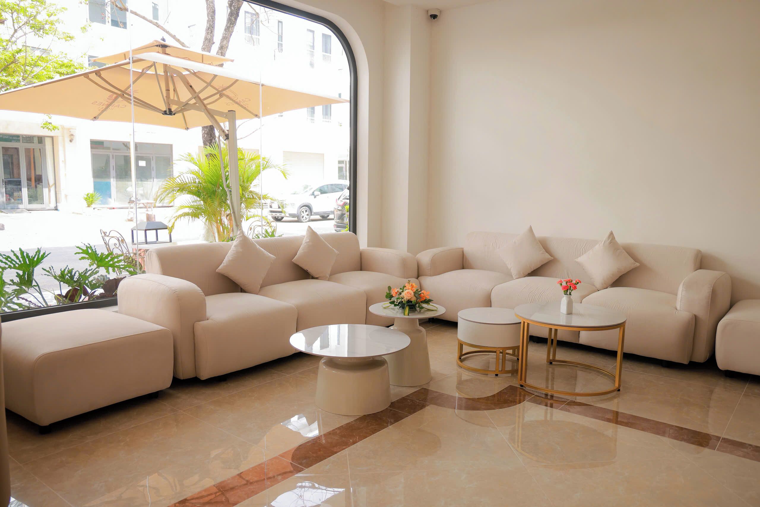 Zona de estar del vestíbulo