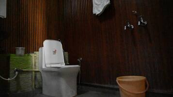 Comfort Double or Twin Room, Hill View | Bathroom | Slippers, towels