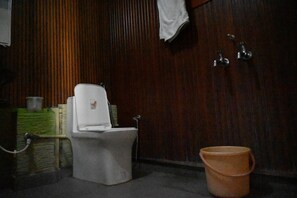 Comfort Double or Twin Room, Hill View | Bathroom | Slippers, towels - Rajawat Stay Dehradun (Dehradun)