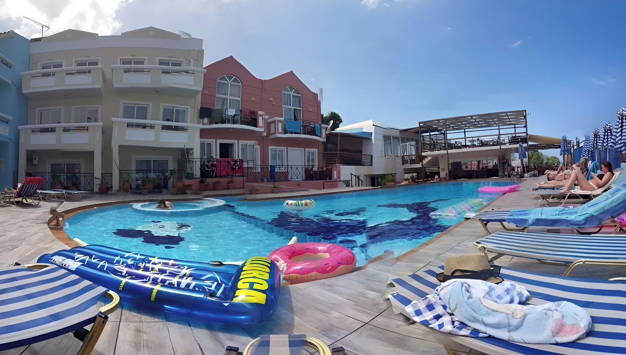 Seasonal outdoor pool