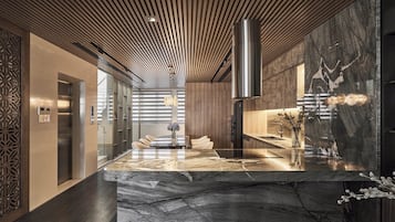 Free minibar, in-room safe, individually decorated