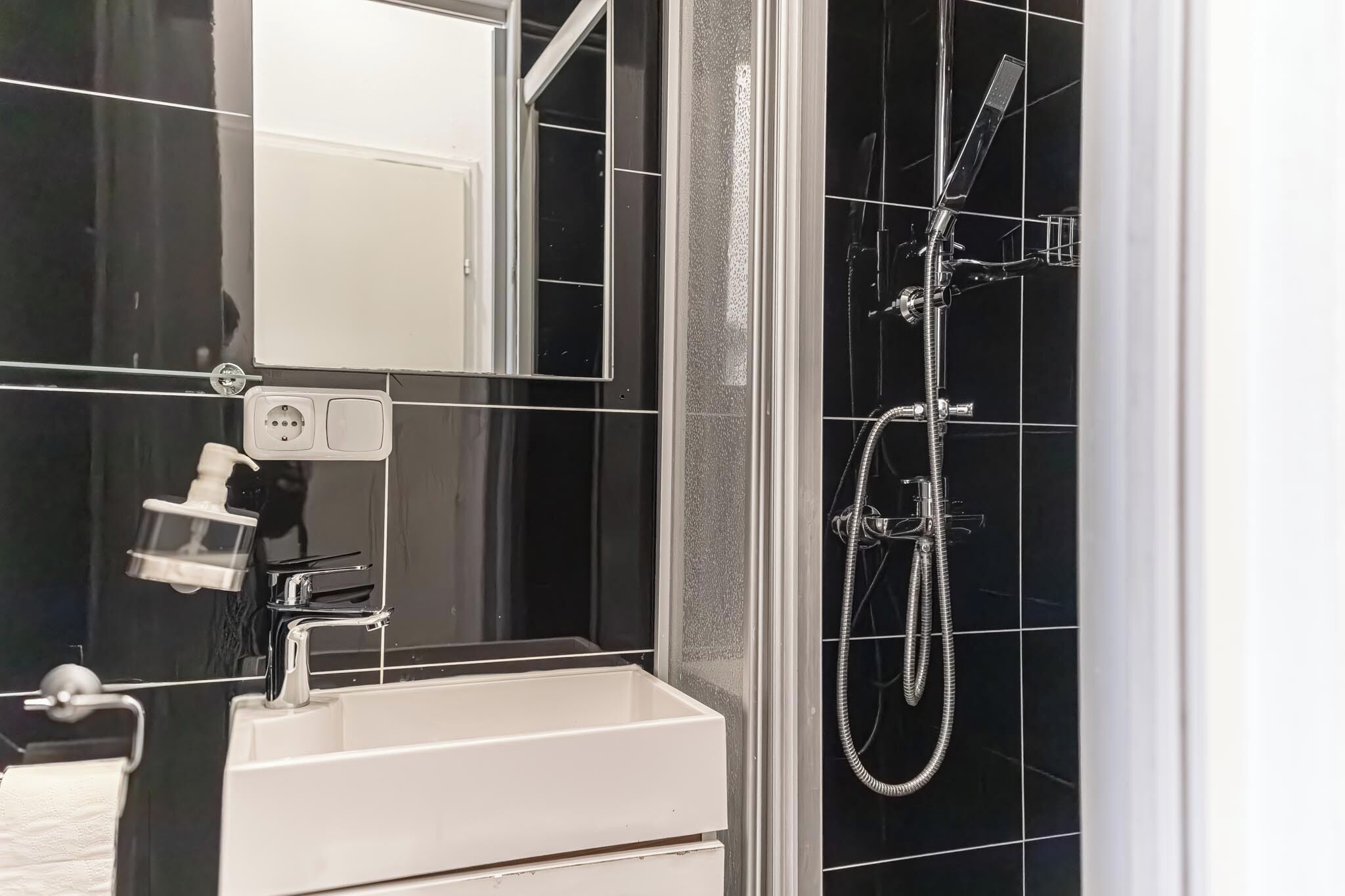 基本公寓 | 浴室 | 淋浴設備、免費盥洗用品、吹風機、毛巾