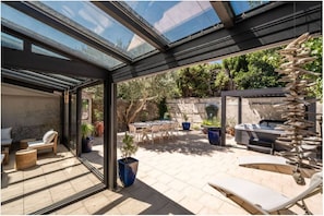 Terrace/patio - Comme une évidence - Town house for 8 people (Carcassonne)