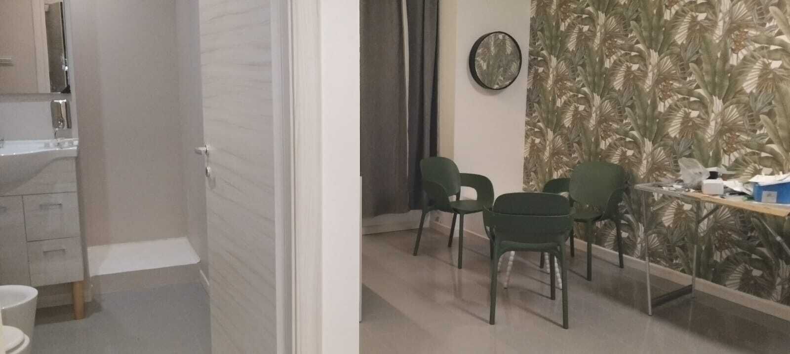 Habitación con 1 cama matrimonial o 2 individuales, cocineta | Interior