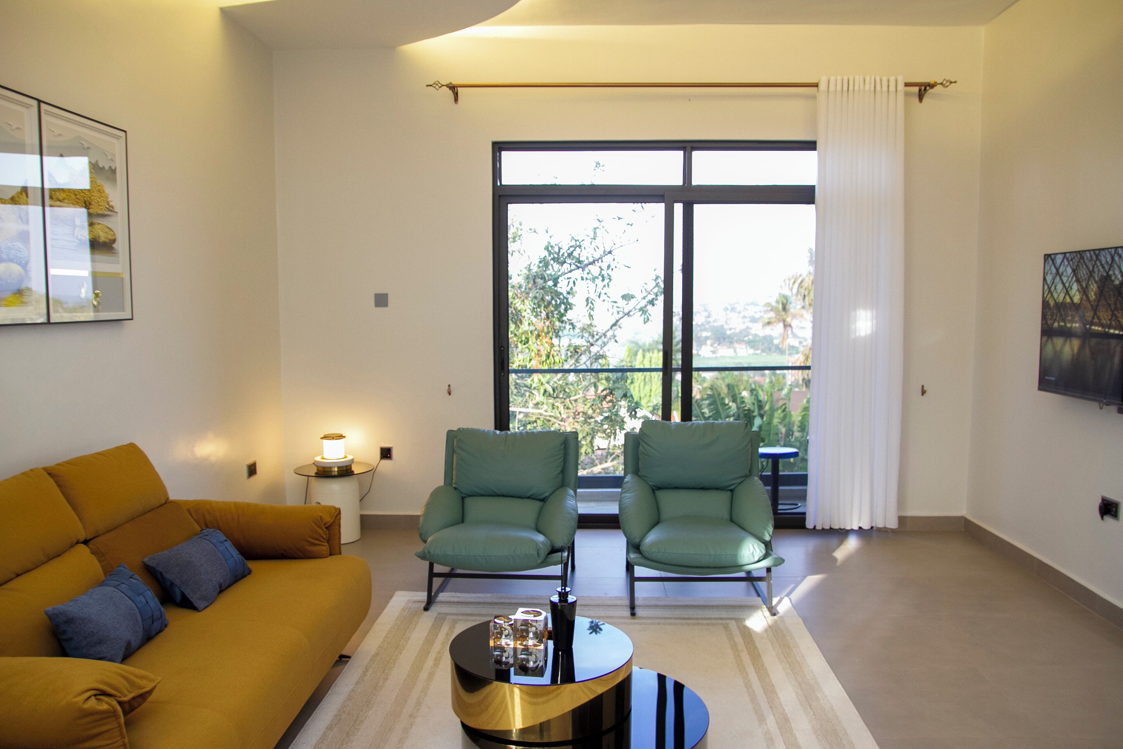 Área de sala de estar