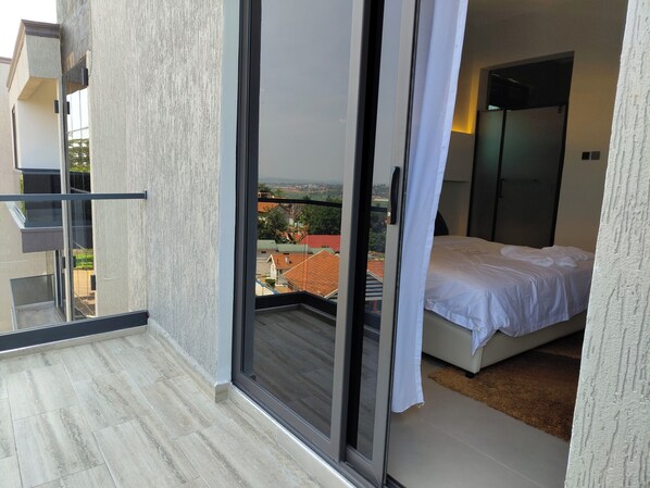 Balcony view - Heritage Residences Muyenga Blue Haze (Kampala)