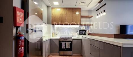 อพาร์ทเมนท์, ระเบียง, วิวเมือง | ครัวส่วนตัว