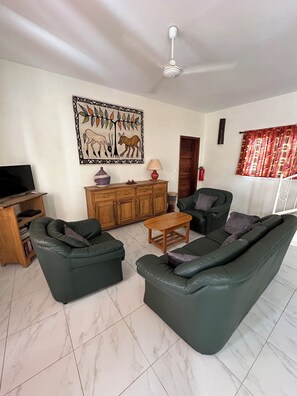 TV, DVD player, books - Villa with private pool 10x5 with FREE WIFI (Saly)