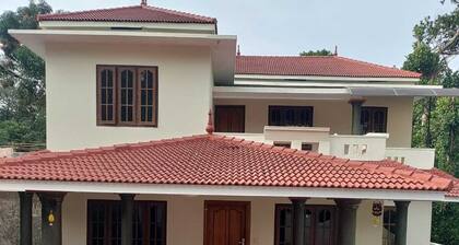 4-bedroom building lying in a residential area near to Varkala Railway Station