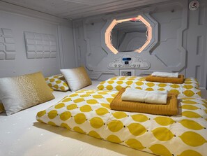 Double Capsule Room | Free WiFi, bed sheets - Space capsule Hostel by Welcome Iceland  (Budardalur)