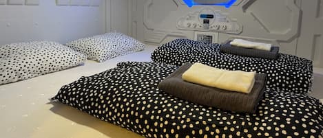 Wifi gratis y ropa de cama
