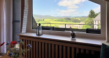 NEW! Sunny apartment with a view of the Feldberg, with sauna, swimming pool and gym