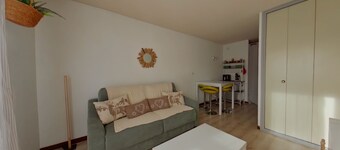 Large studio for 4 with pool access in Les Rousses