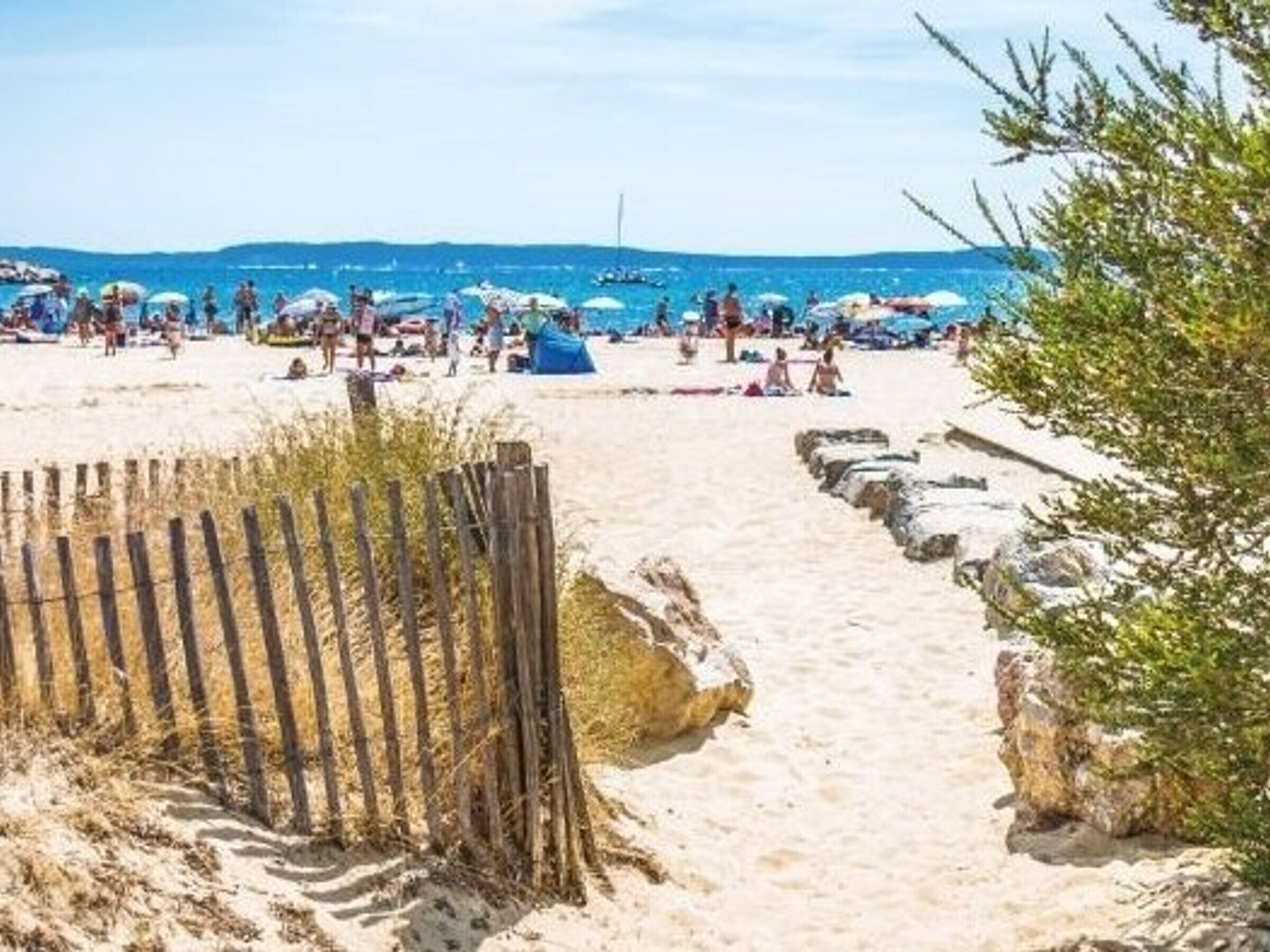 Tæt på stranden