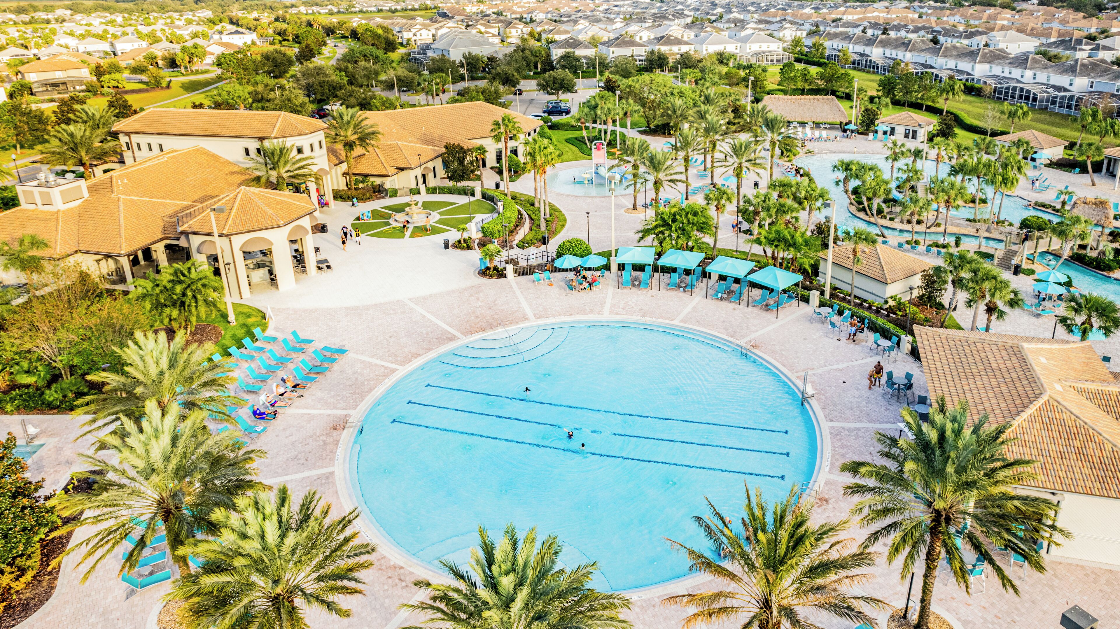 Et oppvarmet basseng