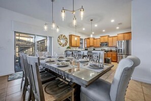 Dining - 6BR Resort Home, Private Pool & Spa, ChampionsGate, Near Disney (Davenport)