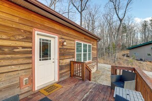 House (2 Bedrooms) | Interior - Hike & Bike! Peaceful Wooded Retreat in Old Fort (Old Fort)