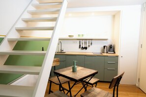 Apartment, Gartenblick | Eigene Küche