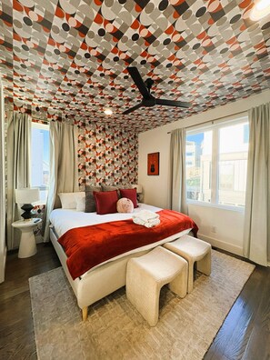 Iron/ironing board, free WiFi, bed sheets - Luxury Nashville Escape w/ Rooftop Hot Tub & Skyline Views (nashville)