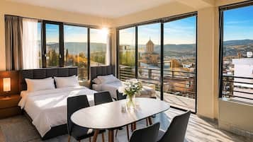 Soundproofing, iron/ironing board, free WiFi