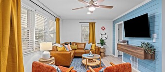 5BR2BA,Game Rm,FirePit,Golf,BBall,Near Parris Island