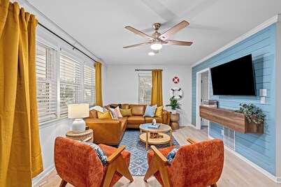 5BR2BA,Game Rm,FirePit,Golf,BBall,Near Parris Island