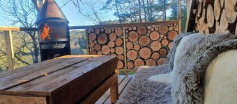 Treetop cabin south of Norway,  a nice and cozy getaway