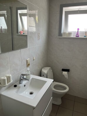Shower, hair dryer, towels, soap - Casa Brugensis Holiday Home in Historic center of Bruges (Brugge)