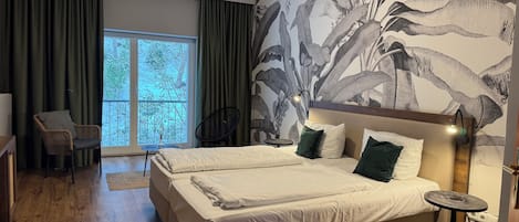 Doppelzimmer | Schreibtisch, kostenloses WLAN