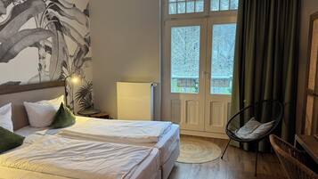 Dubbelrum för 1 person | Skrivbord och gratis wi-fi