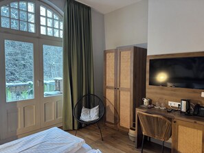 ห้องดับเบิลสำหรับพักเดี่ยว | โต๊ะทำงาน, Wi-Fi ฟรี