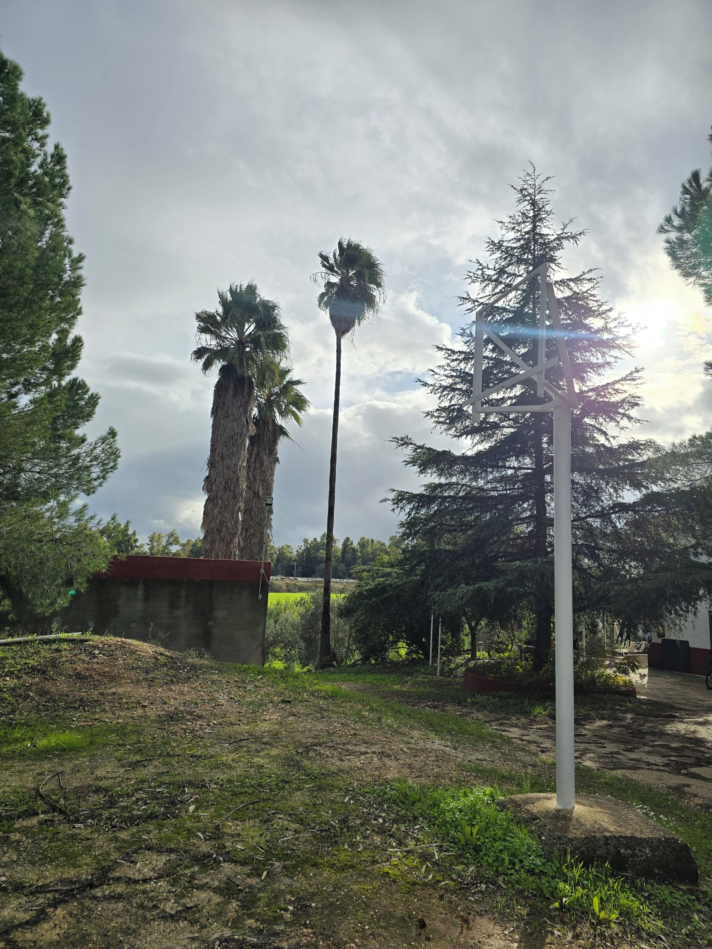 Enceinte de l’hébergement