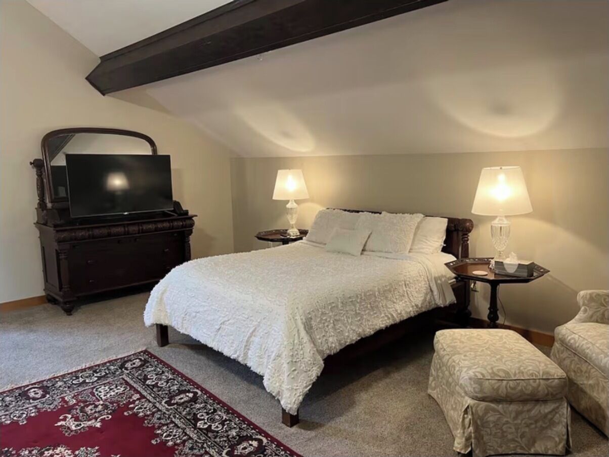 2 habitaciones, tabla de planchar con plancha y wifi gratis 