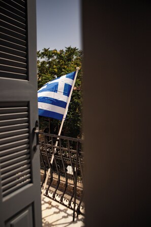Deluxe Apartment, 5 Bedrooms, Patio | Balcony view - Aerides LUX (Athens)