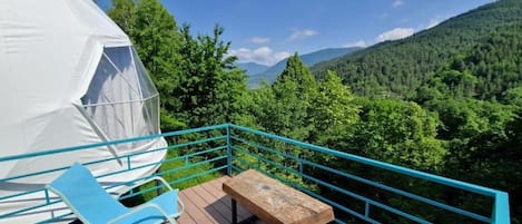 Tent, Balcony, Mountain View | Outdoor dining