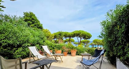 Rent bungalow - sleeps 6 - 100 m from the beach - Large terrace - Lumio (20)