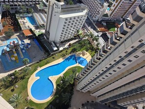 Outdoor pool, a heated pool - apartment with sea views Levante beach - Swimming pools, parking and free Wifi (Benidorm)