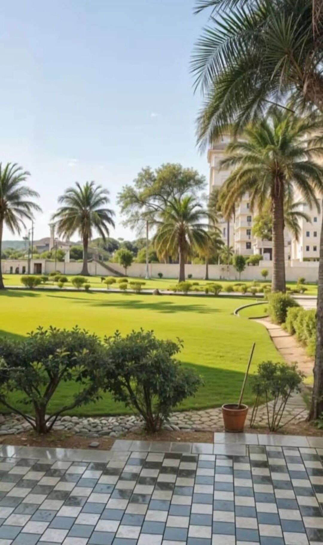 Enceinte de l’hébergement