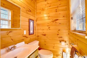 Dusche, Haartrockner, Shampoo
