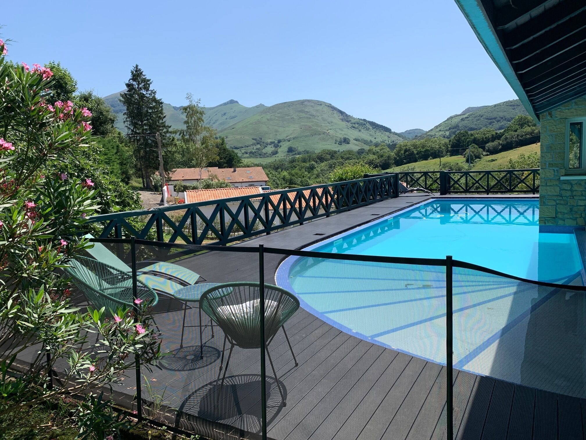 Seasonal outdoor pool