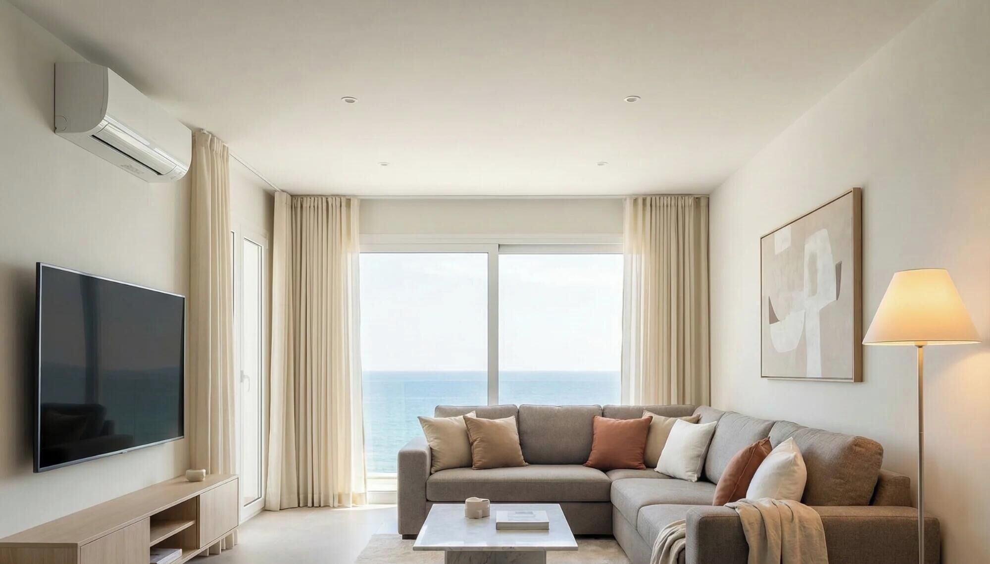 Penthouse Mewah, pemandangan pantai | Area keluarga