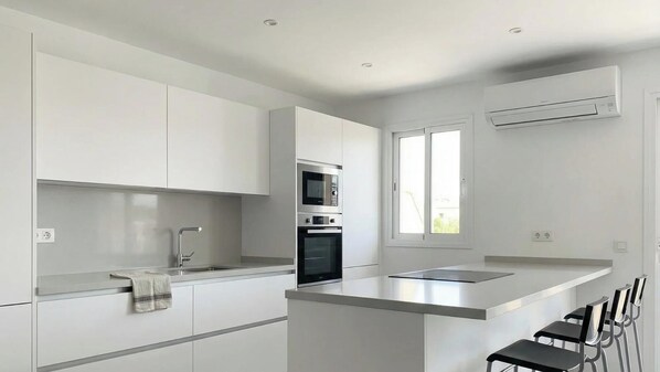 Penthouse Luxe, vue plage | Cuisine privée