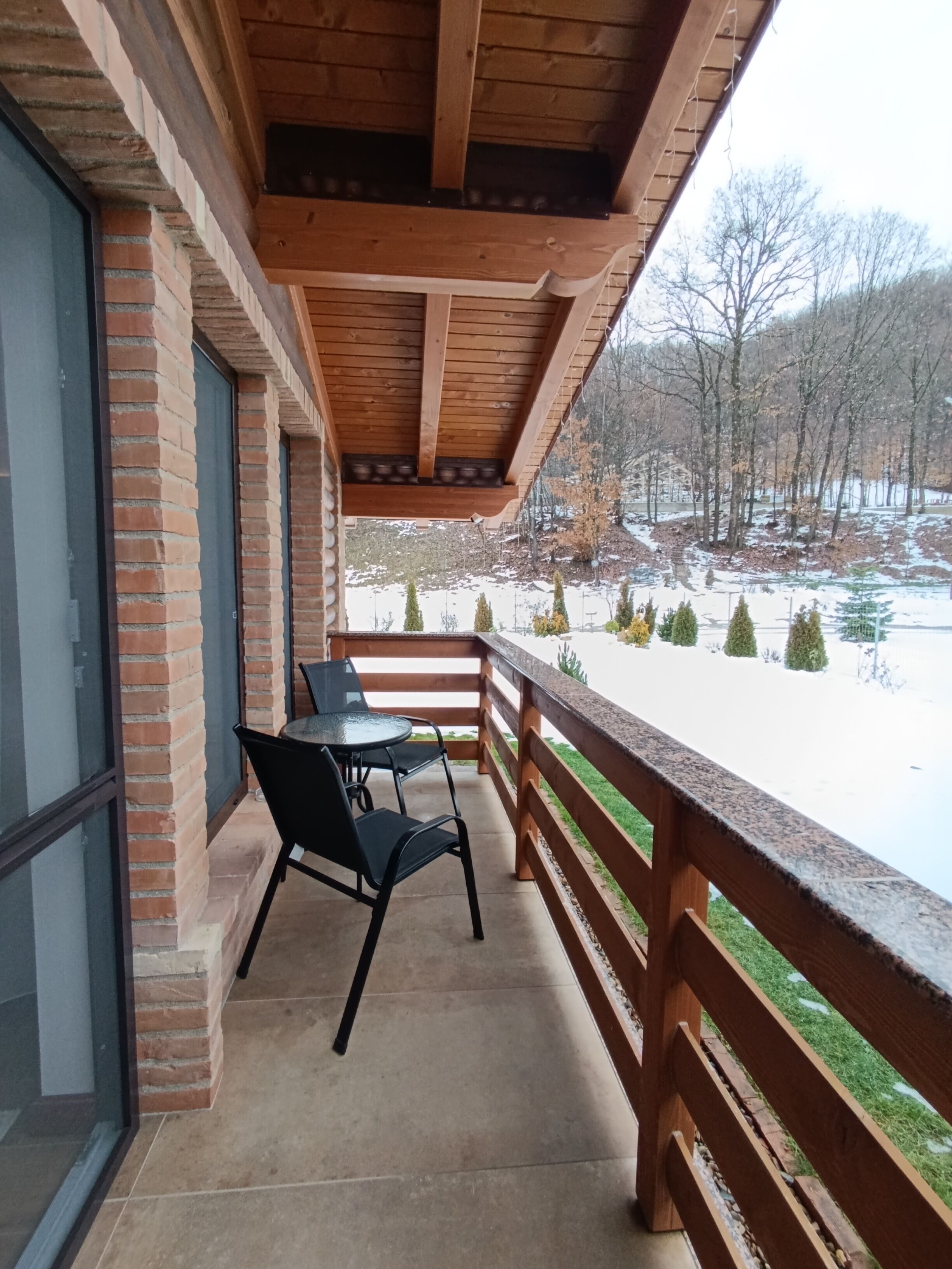 豪華雙人房 | 陽台