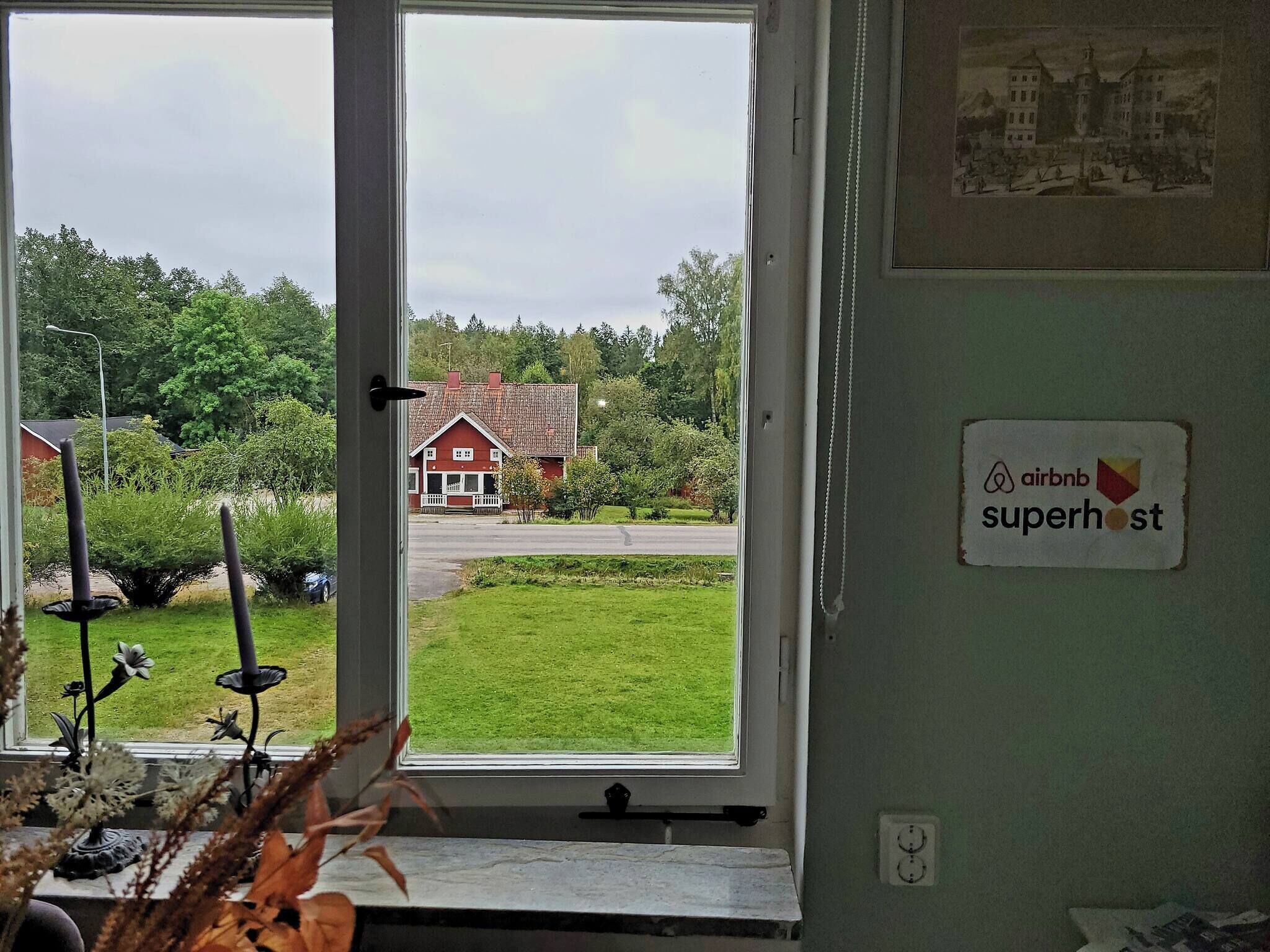 Vue depuis l’hébergement