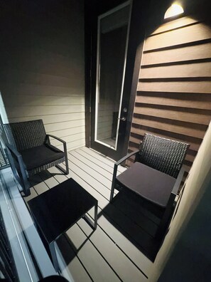 Terrace/patio - Cozy 1-bedroom apartment Downtown Birmingham (Birmingham)