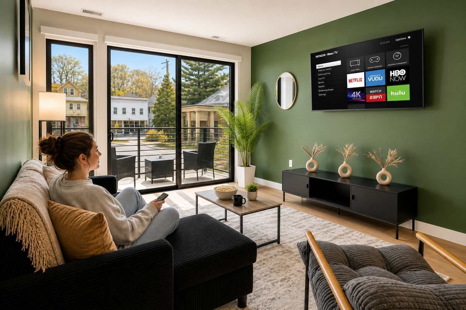 Télévision, espaces bureaux