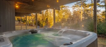 Acadia Adventure, Theater Room, Game Room, Hot Tub, Fire Pit