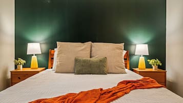 5 chambres, fer et planche à repasser, lit parapluie, Wi-Fi gratuit